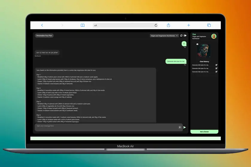 Nutrify aizone chat