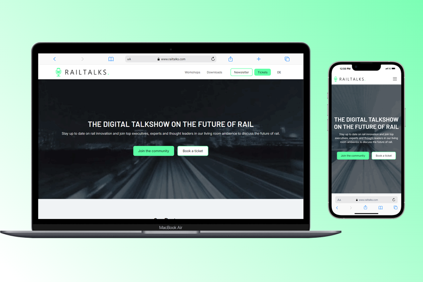 Rail Talks Website